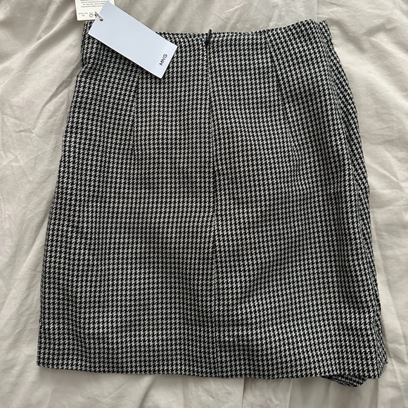 mango checked mini skirt new XXS - Picture 5 of 5